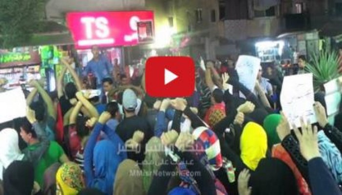 بالفيديو .. جيلنا من الموت مبقاش بيخاف خلاص " هتاف ثوار الزاوية الحمراء" خلال مسيرة ليلية