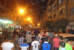 مسيرة ليلية بمدينة بني سويف في ختام أسبوع انصروا الأقصي