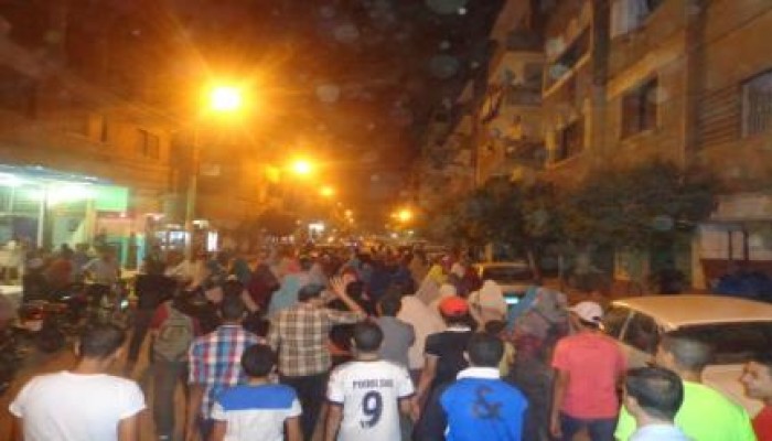 مسيرة ليلية بمدينة بني سويف في ختام أسبوع انصروا الأقصي