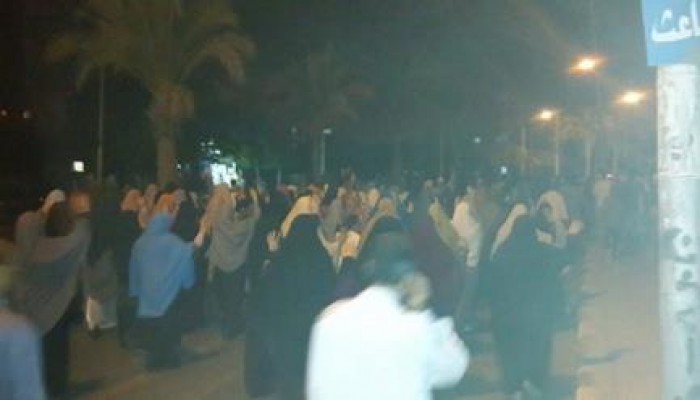 المنوفية تنتفض ب 3 مسيرات ليلية رفضا للانقلاب