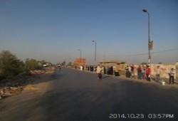 سلسلة بشرية ضد الانقلاب في ختام أسبوع " انصروا الأقصي" بههيا شرقية