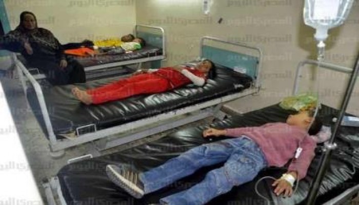 نحس السيسى: تسمم تلاميذ منشية حمادة بالبحيرة  بوجبة " انقلاب " فاسدة