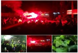 الحراك الثورى بصفط اللبن يواصل تظاهراته تنديدا بإعتقال طلاب مصر