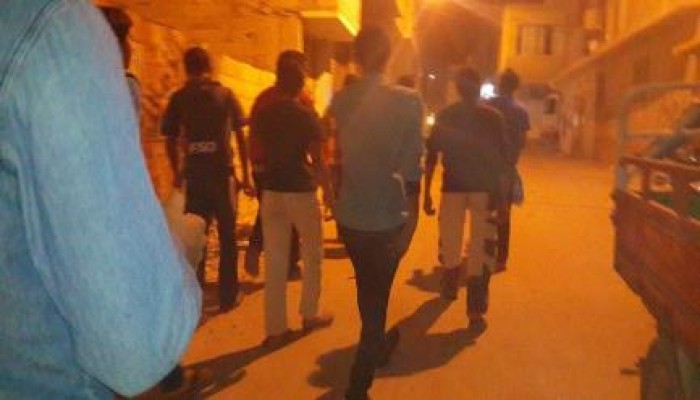 فعالية لطلاب ضد الانقلاب بالعريش فى ختام اسبوع انصروا الاقصى