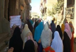 "أسقطوا النظام" انتفاضة لثوار مدينة ناصر بمحافظة  بني سويف