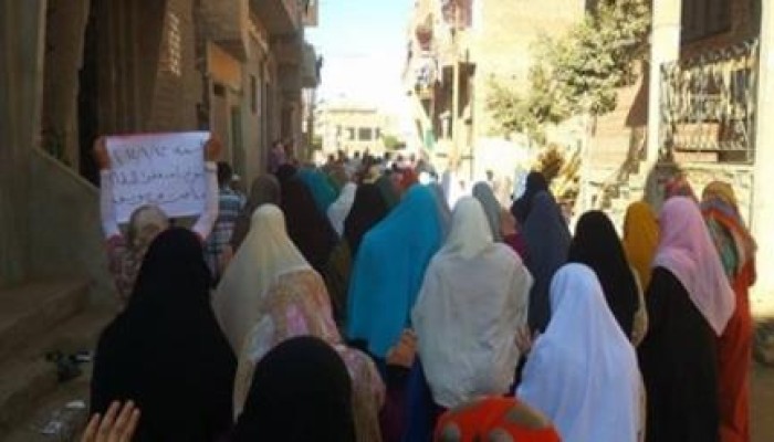 "أسقطوا النظام" انتفاضة لثوار مدينة ناصر بمحافظة  بني سويف