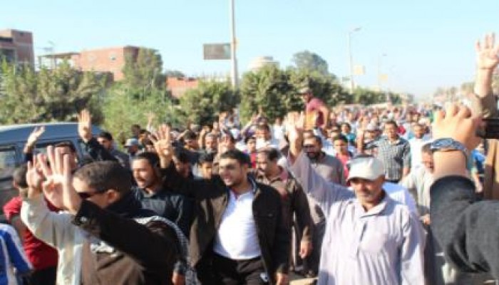 "أسقطوا النظام" مسيرات حاشدة في شارع السودان بالمهندسين