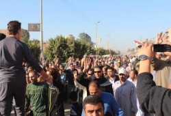 مسيرة حاشدة لثوار الحسينية في مليونية " اسقطوا النظام "