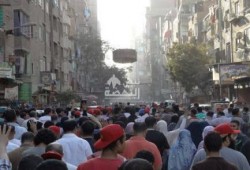 إمبابة تنتفض فى اول ايام اسبوع اسقطوا النظام