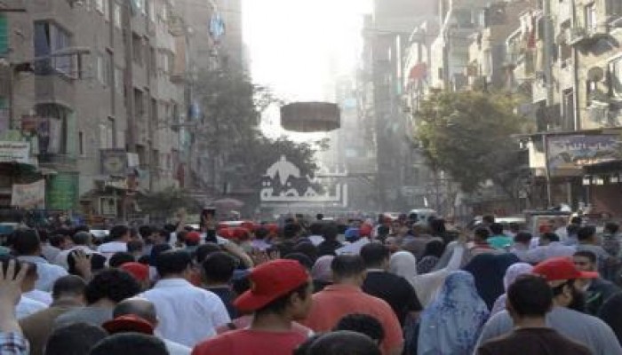 إمبابة تنتفض فى اول ايام اسبوع اسقطوا النظام