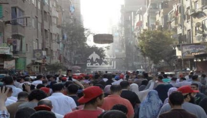 إمبابة تنتفض فى اول ايام اسبوع اسقطوا النظام