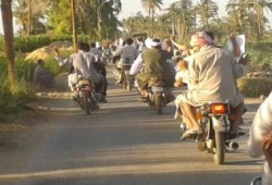 بني سويف: موتوسيكلات الفشن تتحدي الإنقلاب بتظاهرة حاشدة