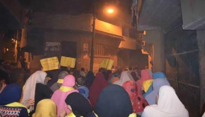 تظاهرات ليلية بـ"الغربية" للإفراج عن المعتقلين