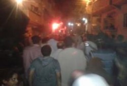 الغربية: مسيرة ليلية ببسيون رفضا للانقلاب العسكرى