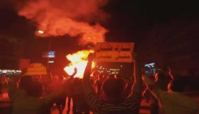 ثوار المقطم ينظمون مسيرة ليلية ضد الانقلاب أمام نادي التأمين