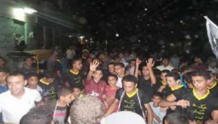 الشرقية: مسيرة ليلية بأبو حماد تهتف بالقصاص من السفاح