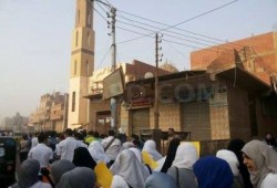 مسيرة لحركة "طلاب ضد الانقلاب" بـ"أبوزعبل"