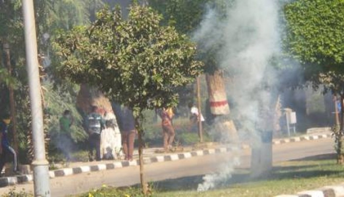 بالصور .. ميلشيات الانقلاب تقتحم 3 جامعات بالقنابل والخرطوش