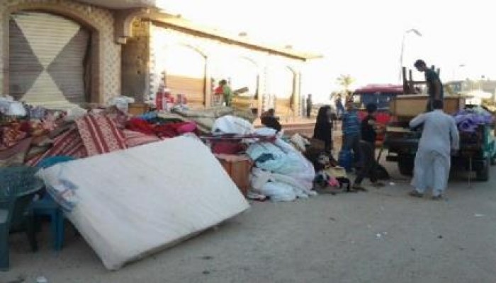 الجيش الانقلابى يبدأ أولى خطوات التهجير بإخلاء مدرسة رفح