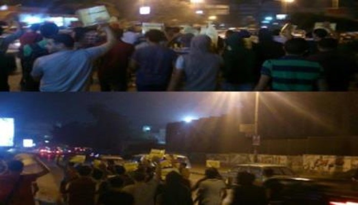 فعالية ليلية من أمام مسجد الريان بالمعادي
