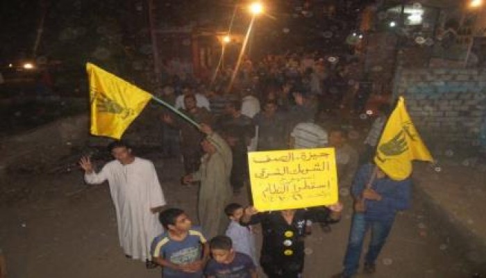 مسيرة ليلية لثوار قرية الشوبك في أسبوع " اسقطوا النظام"