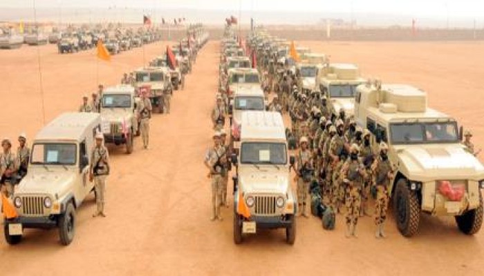 الانقلاب يدفع بقوات من الجيش الثاني والثالث والتدخل السريع لتهجير أهالى سيناء