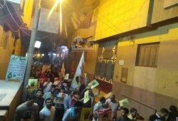 البدرشين تحمل قائد الإنقلاب جريمة مقتل جنودنا فى سيناء خلال مسيرة ليلية ضد الانقلاب