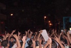 البحيرة : تظاهره ليلية لثوار أبوحمص ضد الانقلاب العسكري