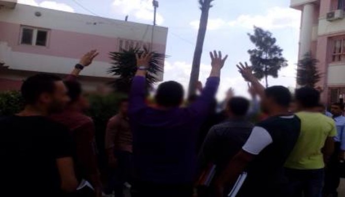 طلاب ضد الانقلاب بهندسة الشريف تنظم فاعلية تندد بقتل المجندين والطلاب