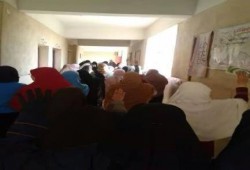 طالبات دراسات إسلامية بكفر الشيخ يتظاهرن لليوم التاني علي التوالي