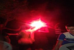 الشرقية:  مسيرة ليلية لاولتراس نهضاوي بمدينة أولاد صقر