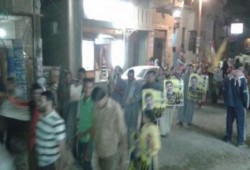 الفيوم: مسيرة ليلية بـ " هوارة المقطع " ضمن فعاليات " أسقطوا النظام "