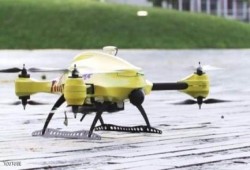 بلجيكي يطلق أول طائرة إسعاف من دون طيار