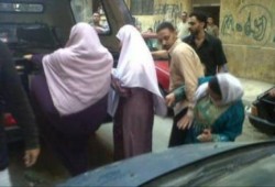 الامن يختطف طالبتين بالتعليم المفتوح بجامعه بنى سويف