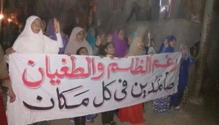 حراك ثورى ليلى بثلاث مسيرات بدمياط