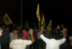 البحيرة: ثوار مركز دمنهور يتظّاهرون بجمعة "العسكر يبيع سيناء"