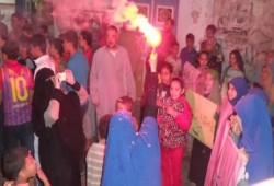 الشرقية: للمرة الثاثة مسيرة ليلية لثوار كفور نجم تندد بتهجير أهالي سيناء