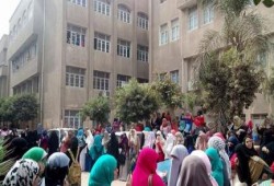 طلاب ضد الانقلاب " تفهنا " يواصلون التظاهر ضد اعتقال الطلاب