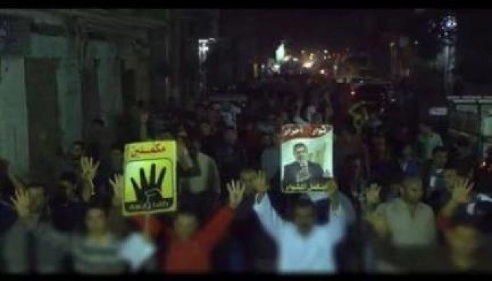 البحيرة: مسيرة ليلية لـ"ثوار حوش عيسي" تنديدًا بالانقلاب العسكري
