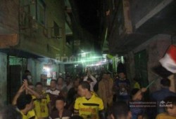 أهالي قرية بهرمس ينظمون مسيرة حاشدة رفضا لتهجير اهالي سيناء