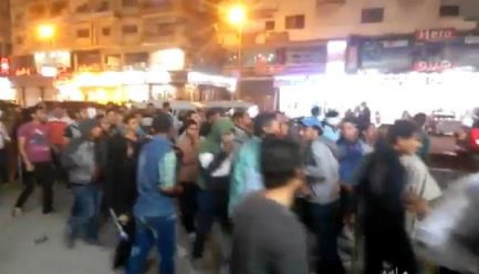 بالفيديو.. ثوار الإسكندرية يتظاهرون بالهانوفيل ومحرم بك للتنديد بجرائم الانقلاب