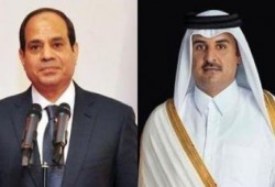 التليفزيون المصري: عبد الفتاح السيسي اعتذر لأمير قطر عن اساءة إعلام الانقلاب لوالدته