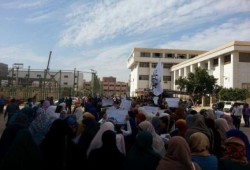 طلاب ضد الانقلاب " جامعة بني سويف " ينطلقون بفاعلية حاشدة من أمام " أداب"