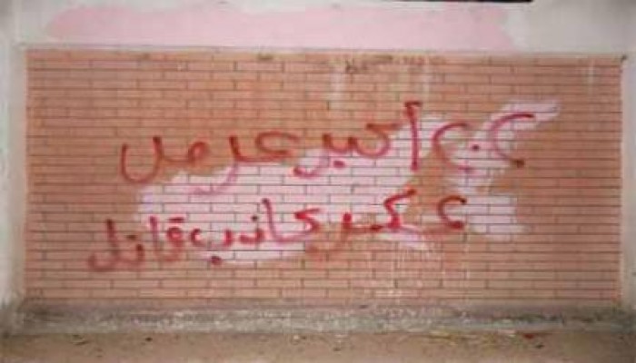 حملة إسبراي بحي المناخ ببورسعيد تندد بجرائم الانقلاب