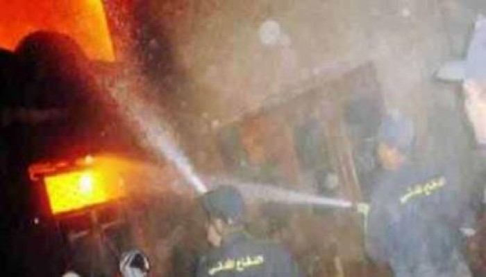 نحس السيسى: خسائر فادحة في حريق بمصنع تنر وبويات أبو حماد