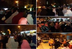 الدقهلية: مسيرة ليلية حاشدة مناهضة للانقلاب بالمنصورة