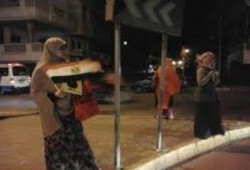 سلسلة بشرية ومسيرة مسائية لتحالف دعم الشرعية ببورسعيد