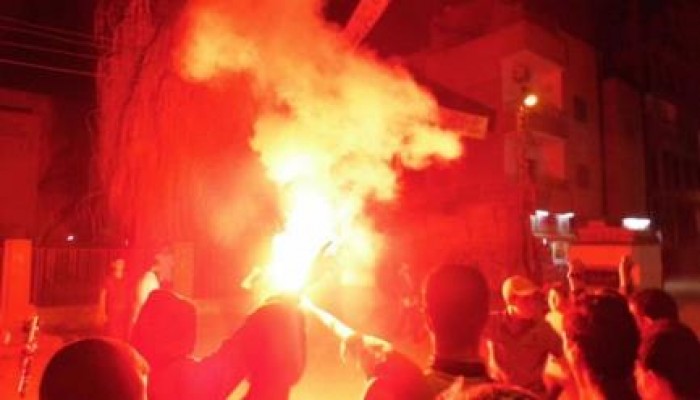 الشرقية:  وقفة لاولتراس نهضاوي أمام مجلس مدينة كفر صقر