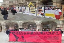 فاعلية ومعرض بالنمسا لجرائم العسكر ضد تهجير أهالي سيناء