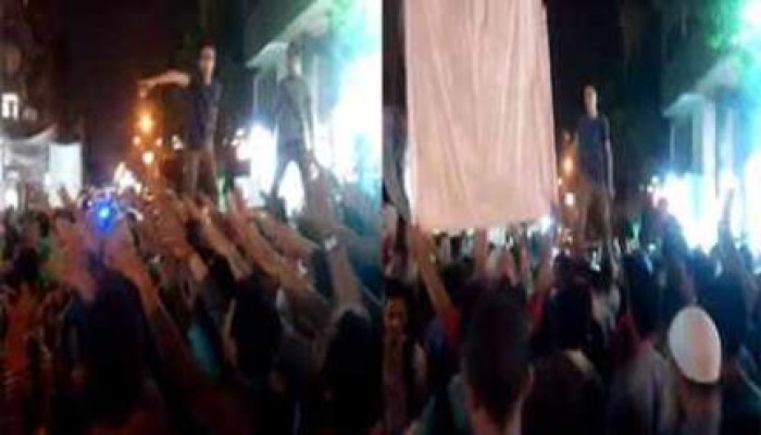 حدائق القبة تنتفض ليلاً ضد إبادة أهالي سيناء